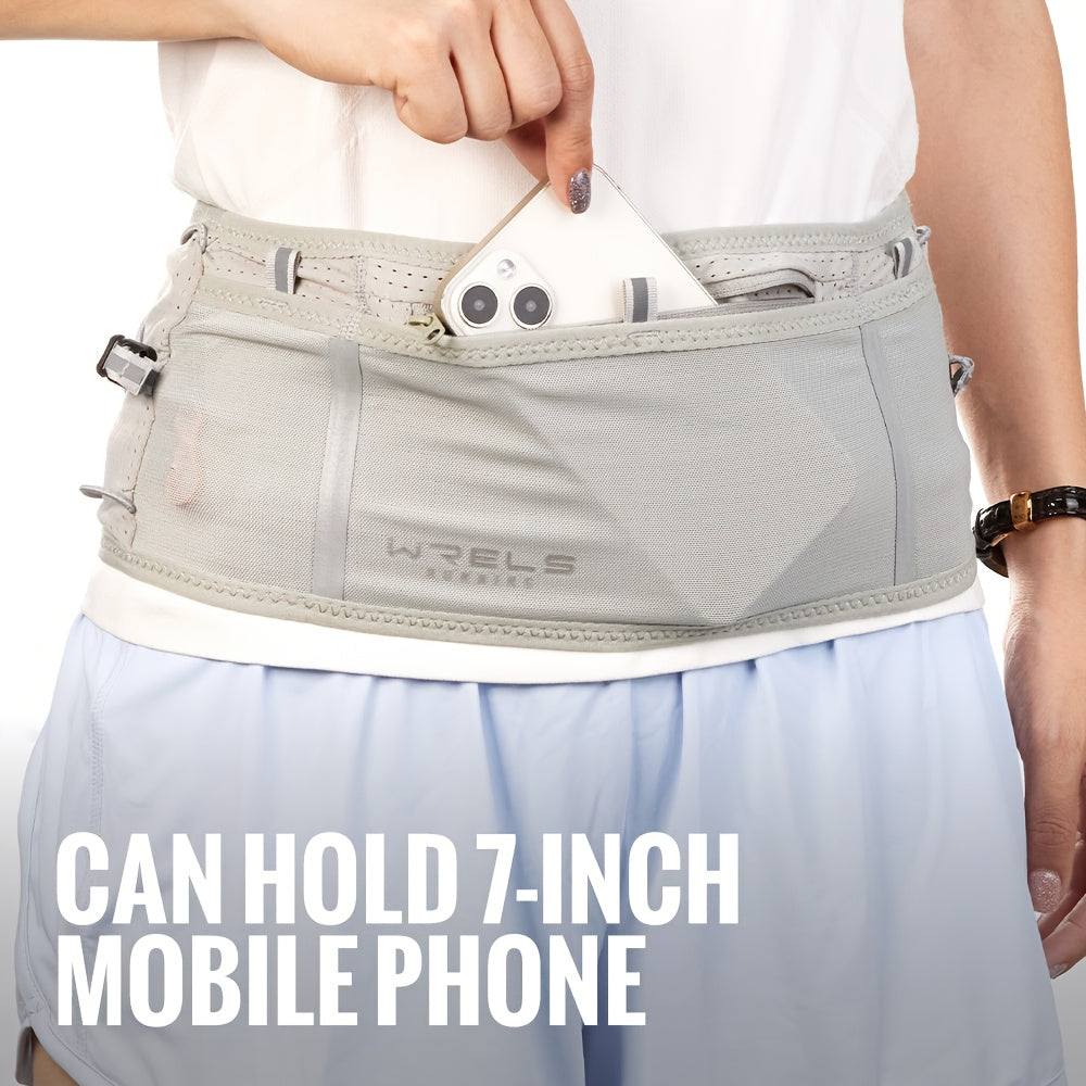 WRELS Invisible Running Belt – Lightweight, Breathable, Multi-Pocket Design