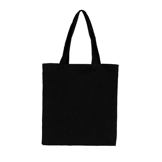 Foldable Canvas Tote Bag – Reusable Shoulder Bag for Women & Girls