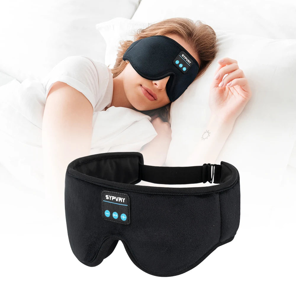 Wireless Bluetooth Sleep Mask with Built-in Headphones