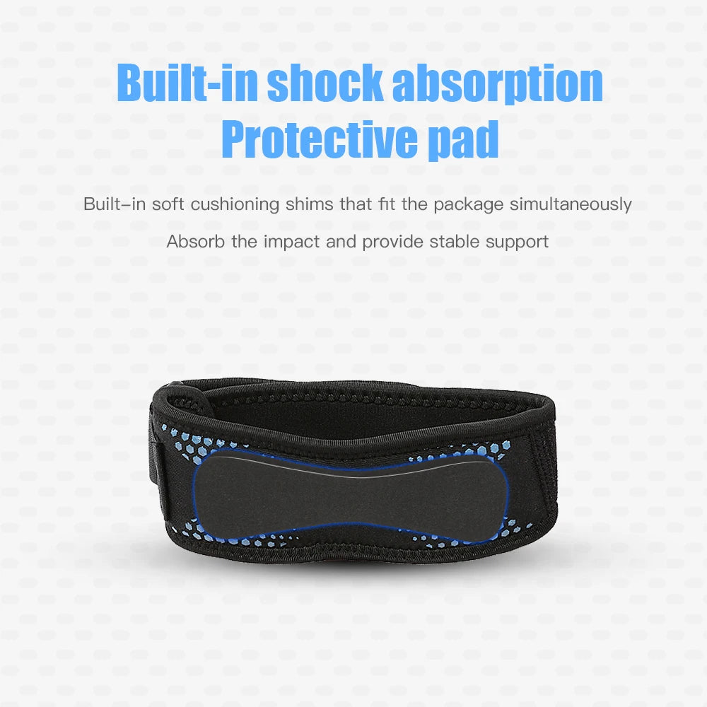 Adjustable Patella Strap for Sports &Bande rotulienne réglable pour le sport