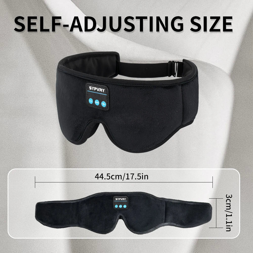 Wireless Bluetooth Sleep Mask with Built-in Headphones