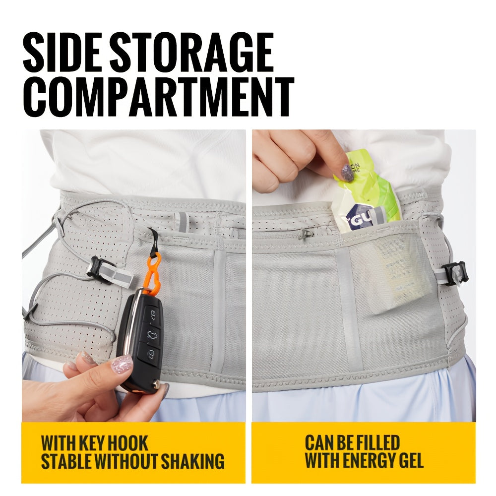 WRELS Invisible Running Belt – Lightweight, Breathable, Multi-Pocket Design