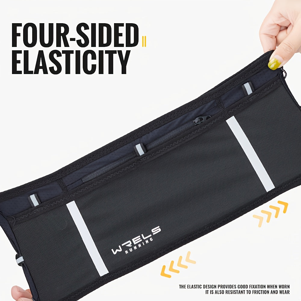 WRELS Invisible Running Belt – Lightweight, Breathable, Multi-Pocket Design