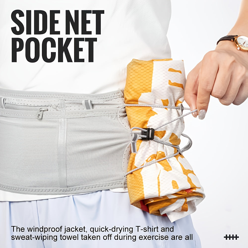 WRELS Invisible Running Belt – Lightweight, Breathable, Multi-Pocket Design